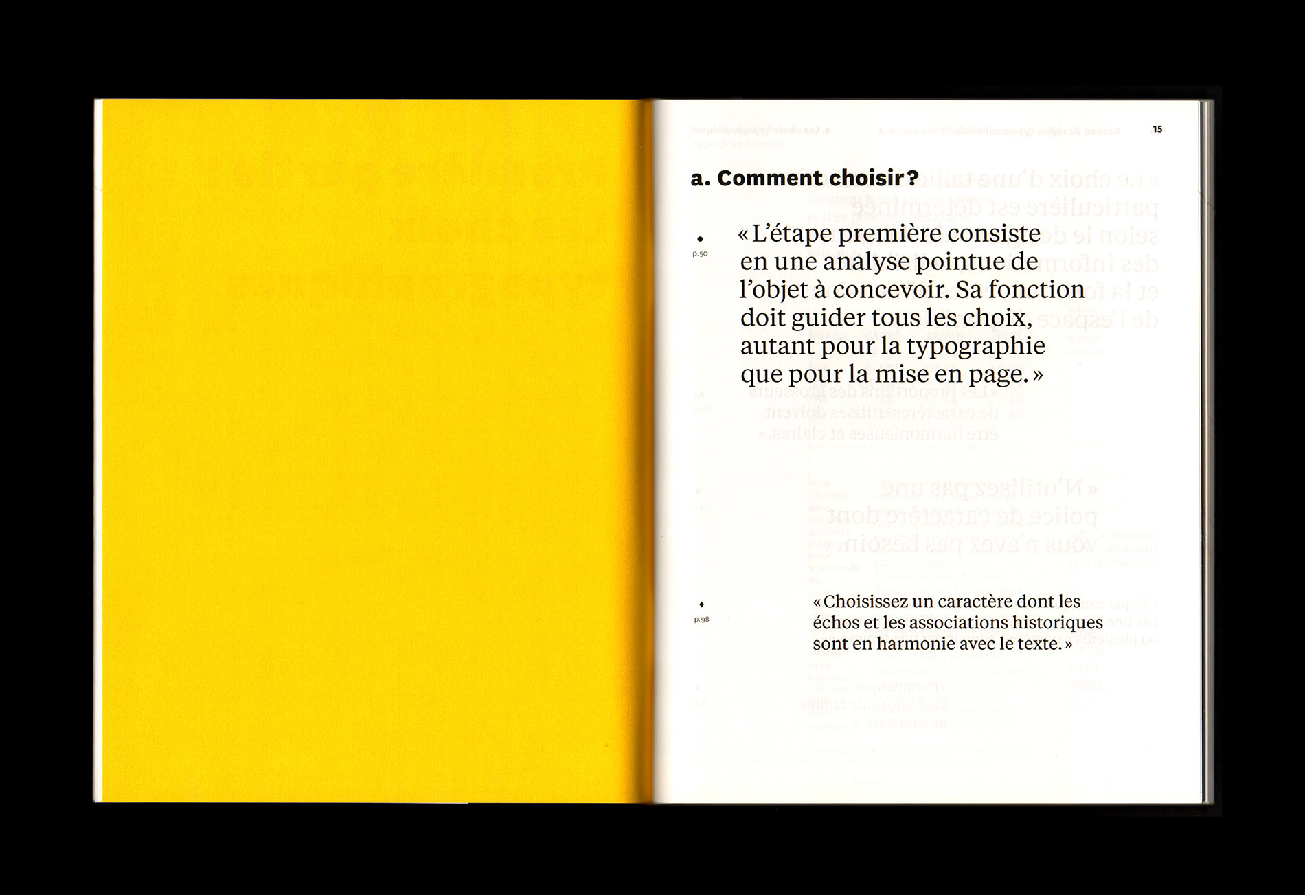 pp.14-15, DNSEP Charlotte Gauvin C'est quoi la règle déjà? Recueil de règles typographiques